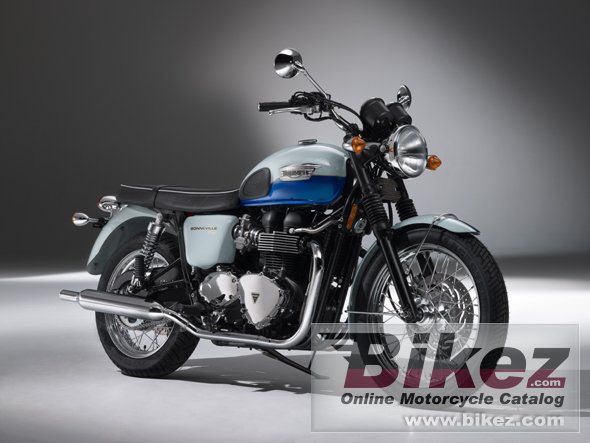 Big Triumph bonneville sixty picture and wallpaper from Bikez.com